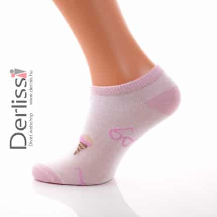 Őrült zokni Crazy Socks szemüveg fagyi fehér