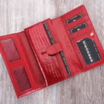 Gregorio női bőr pénztárca GP102 red piros