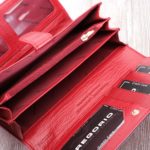 Gregorio női bőr pénztárca GP102 red piros
