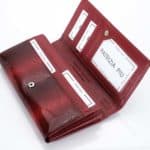 Női bőr pénztárca Patrizia Piu FF106 RFID piros
