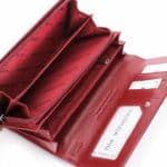Női bőr pénztárca Patrizia Piu FF106 RFID piros