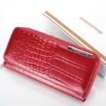 Gregorio bőr pénztárca BC111 piros