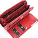 Gregorio bőr pénztárca BC111 piros