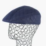 Férfi sapka steppelt kék