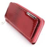 Gregorio bőr pénztárca GF111 piros RFID