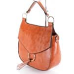 Ines Delaure kézitáska 1682477 fényes barna