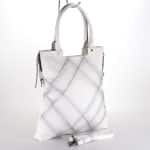 Kézitáska shopper nagy méret MC1147 fehér
