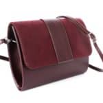 Alkalmi női táska Kalet bordó