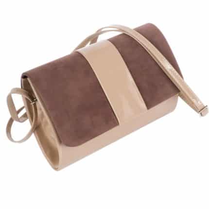 Alkalmi női táska Kalet Cappuccino (1)