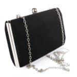 Alkalmi táska, színházi táska, 6333 fekete (2)