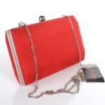 Alkalmi táska, színházi táska, 6333-piros (2)