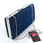 Alkalmi táska, színházi táska, 89652 kék (2)