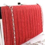 Alkalmi táska, színházi táska, 89652 piros (3)