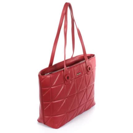 Kézitáska David Jones bordó steppelt 6619-2A