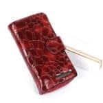 Női lakkbőr pénztárca Gregorio FZ116 piros (5)