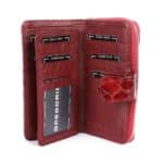 Női lakkbőr pénztárca Gregorio FZ116 piros (5)