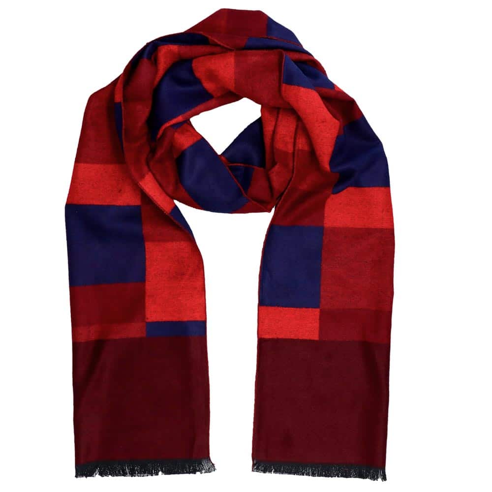 Férfi sál piros-kék 175 x 30 (2) Férfi sál piros-kék 175 x 30 (1)