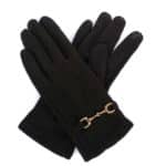 Női mintás kesztyű fém dísszel (6)