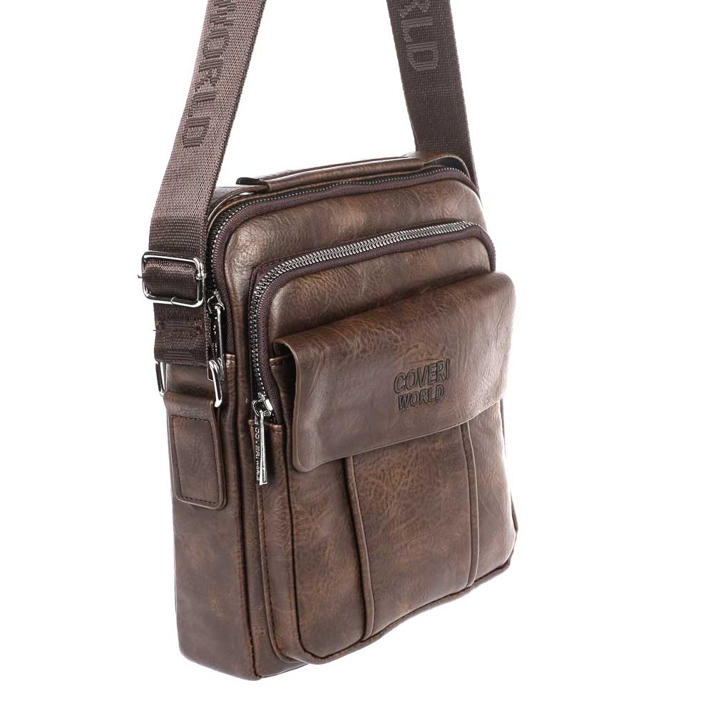 Férfi válltáska Coveri World 2159 barna (1) Férfi válltáska Coveri World 2159 barna