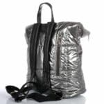 Hátizsák Turbo Bags fényes steppelt szürke