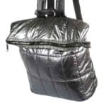 Hátizsák Turbo Bags fényes steppelt szürke