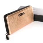 Női pénztárca NOBO rose gold, cipzáros