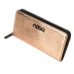 Női pénztárca NOBO rose gold, cipzáros