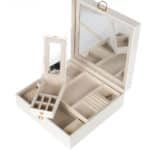 Exkluzív ékszerdoboz nagy méret 20097 fehér