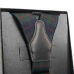 Nadrágtartó Hózentróger Chattier zöld kockás