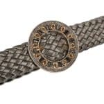 Női öv, nem rugalmas, körcsattal, szürke