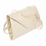 Alkalmi női táska, krém, selyemfényű