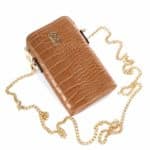 Kisméretű crossbody táska barna