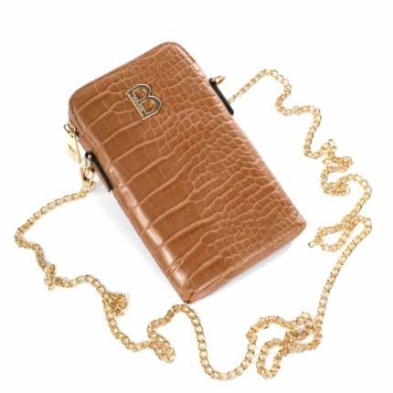 Kisméretű crossbody táska barna