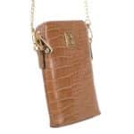 Kisméretű crossbody táska barna