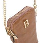 Kisméretű crossbody táska barna