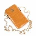 Kisméretű crossbody táska mustársárga