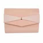 Női alkalmi táska, Kalet, púderrózsaszín