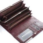 Női bőr pénztárca Gregorio BC100 barna RFID