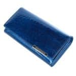 Női bőr pénztárca Gregorio BC100 kék RFID