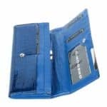Női bőr pénztárca Gregorio BC100 kék RFID
