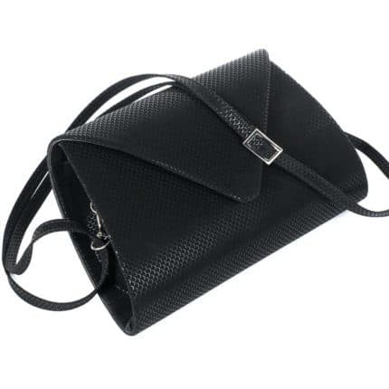 Alkalmi női táska, Kalet, bársonyfekete