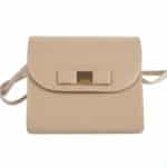 Alkalmi női táska masnival, barna