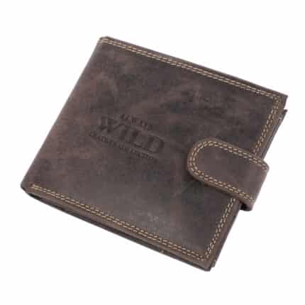 Férfi bőr pénztárca WILD N992L-P-CHM barna RFID
