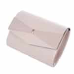 Női alkalmi táska, púderrózsaszín, matt