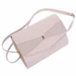 Női alkalmi táska, púderrózsaszín, matt