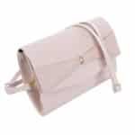 Női alkalmi táska, púderrózsaszín, matt