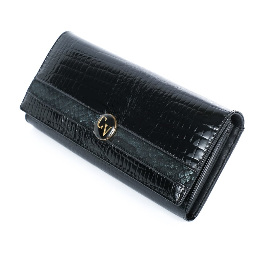 Női bőr pénztárca Cavaldi H24-2 RSD fekete (3) Női bőr pénztárca Cavaldi H24-2 RSD fekete