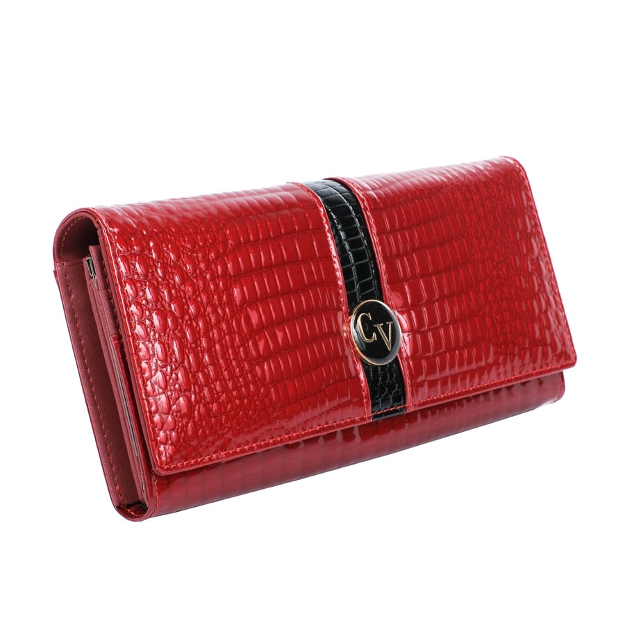 Női bőr pénztárca Cavaldi H24-3 RS bordó (1) Női bőr pénztárca Cavaldi H24-3 RS bordó