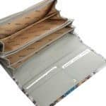 Patrizia bőr pénztárca VL122 RFID kék-szürke