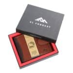 Bőr pénztárca El Forrest 548-21 barna RFID